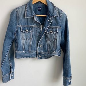 Gap Cropped Denim Jacket